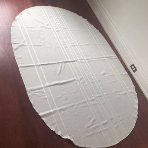 Vintage Oval Soft Silky Tablecloth